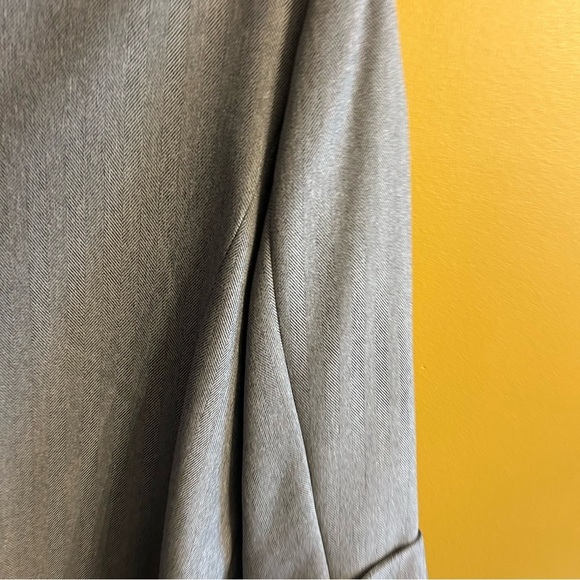 Giorgio Sant' Angelo 2 piece ladies herringbone grey professional pant suit 6 P - Picture 15 of 16